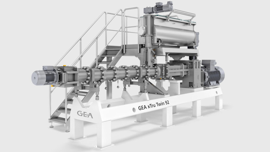 GEA LAUNCHES ITS NEW XTRU TWIN 140 EXTRUDER COMPLETING ITS RANGE OF HIGH-CAPACITY OUTPUT EQUIPMENT